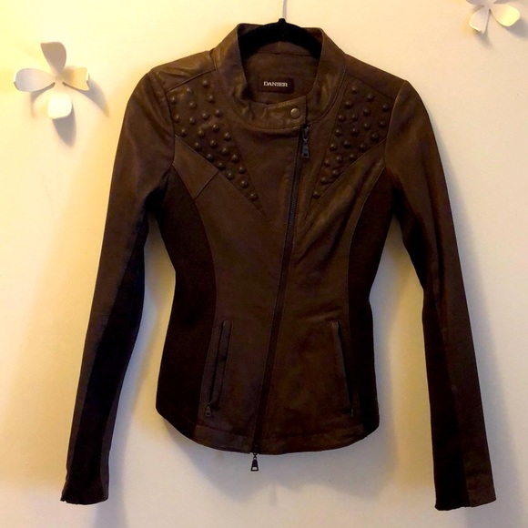 Danier leather slim jacket 3*XS - Picture 2 of 3